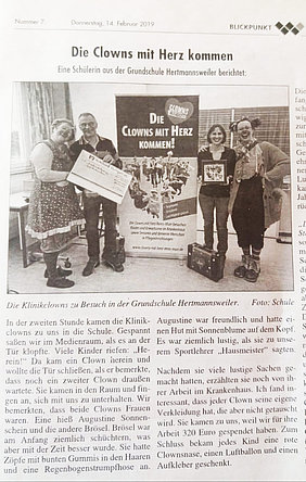 Schuleinsatz Hermannsweiler